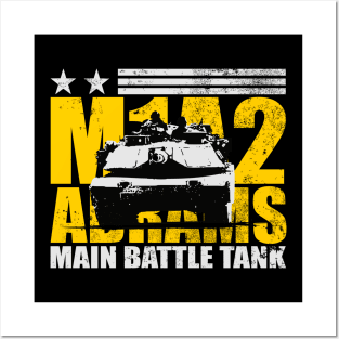 Army M1 Abrams (distressed) Posters and Art